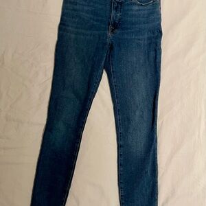 Good American Indigo Skinny Jeans